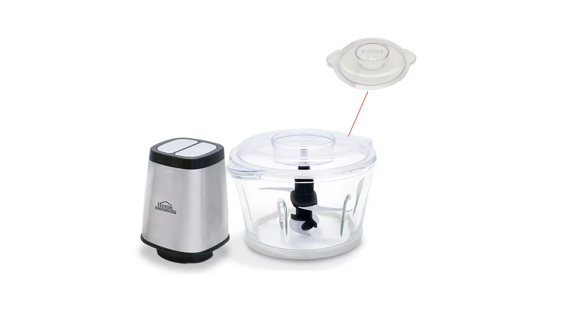 Repuesto Tapa Plastica Picador Home elements Picamixer 4