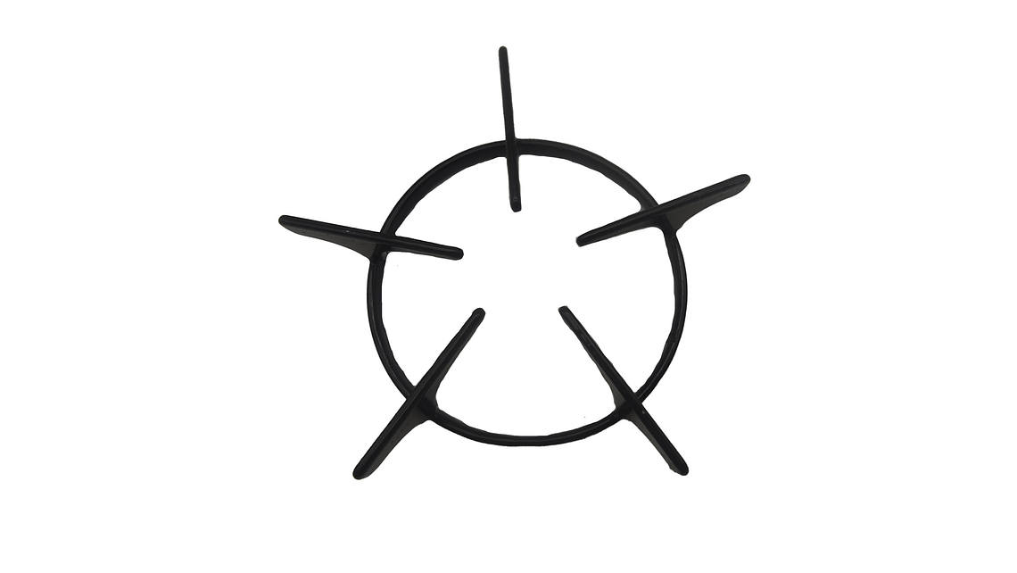 Parrilla Redonda Para Estufa Cubierta Continental  1