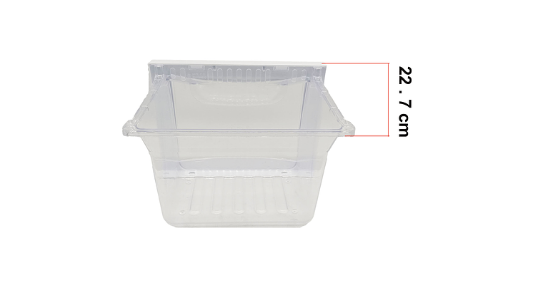 Repuesto Nevecon SBS541L Haceb Bandeja Inferior Del congelador 7