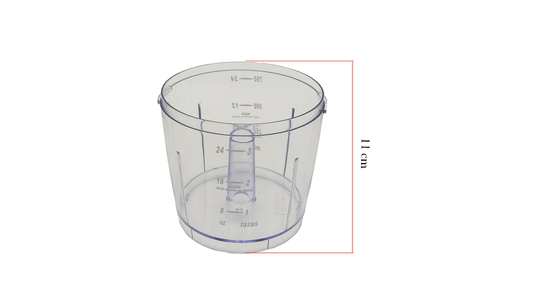 Repuesto Picadora Home Elements  Vaso 5