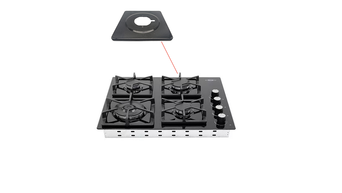 Repuesto Cubierta Tandori Haceb Plato Rapido 4