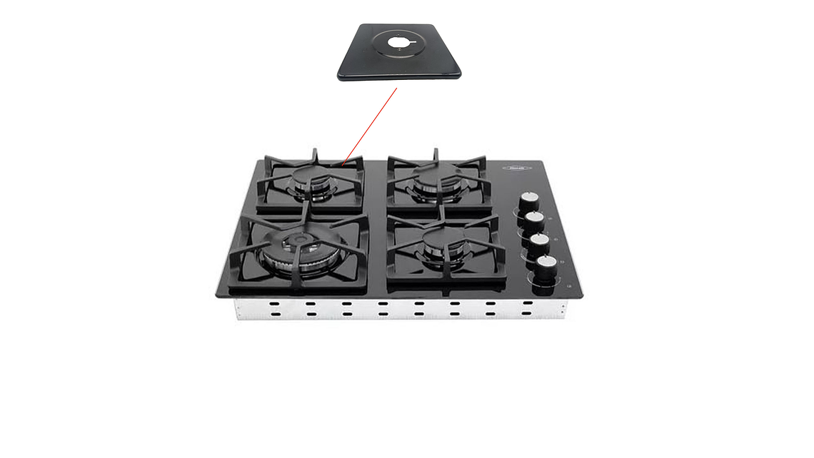 Repuesto Cubierta Tandori Haceb Plato Semirapido 4