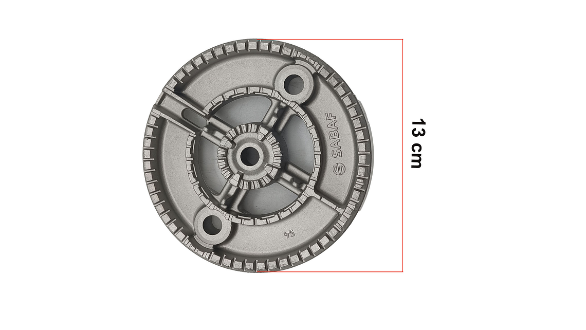Repuesto Cubierta Tandori Haceb Quemador 3 Coronas 6