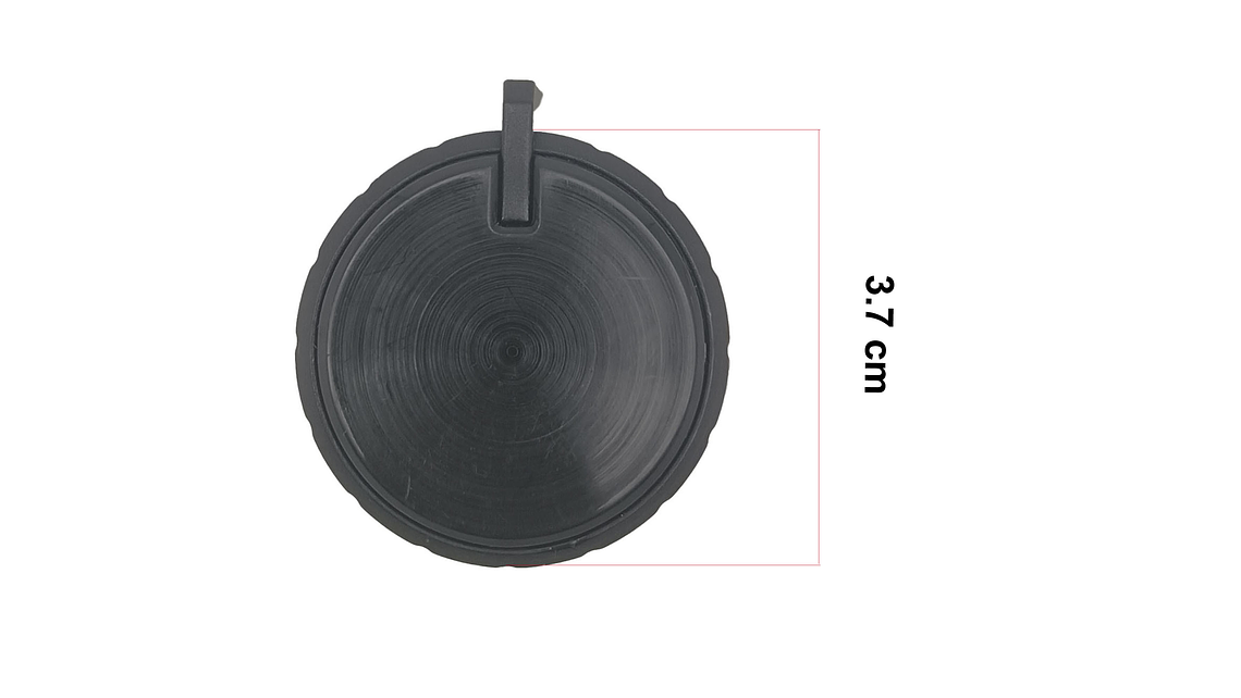 Perilla Magna Negra Frontal X4 Para Estufa Haceb  5