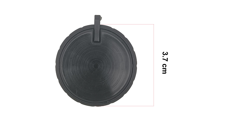 Perilla Magna Negra Frontal X4 Para Estufa Haceb  5