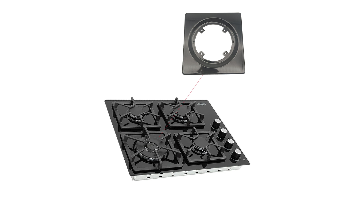 Repuesto Cubierta Tandori Haceb 3 Corona 3