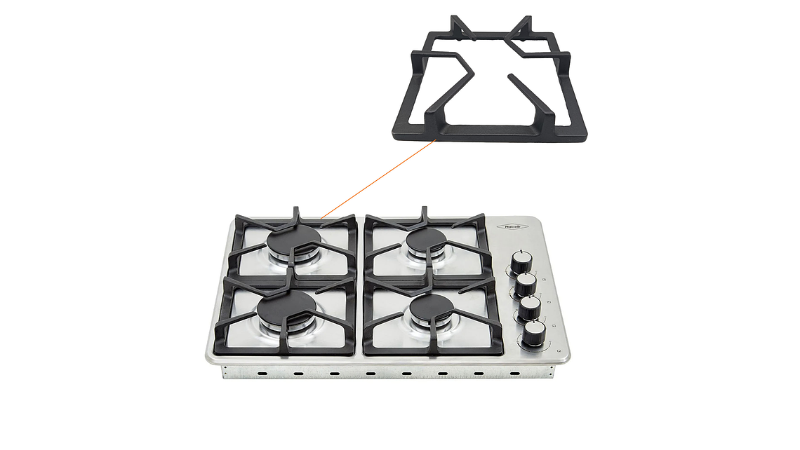 Repuesto Cubierta Haceb Parrilla Cuadrada Tandori 4