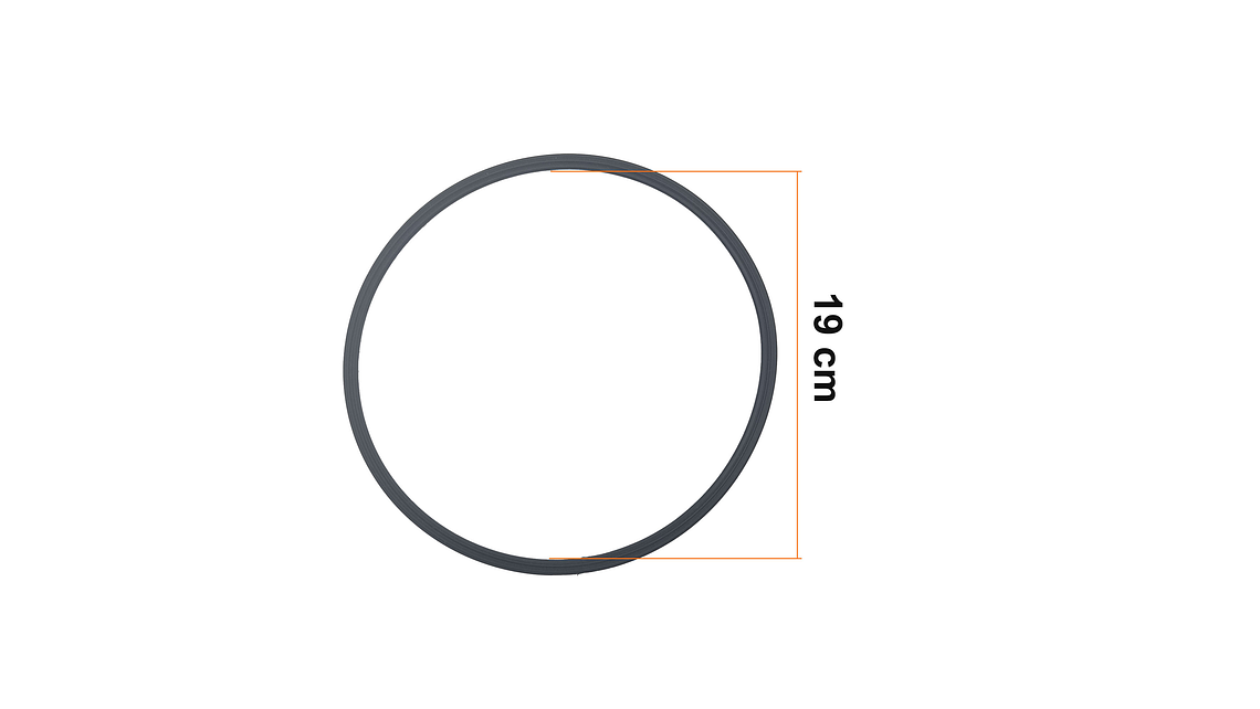 Repuesto Cubierta Haceb Caucho Plato Tandori 5