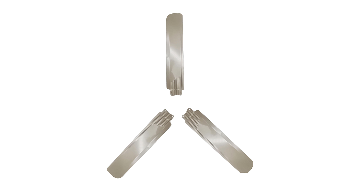 Repuesto Ventilador de techo Home Elements Juego x3 Aspas Bronce 3