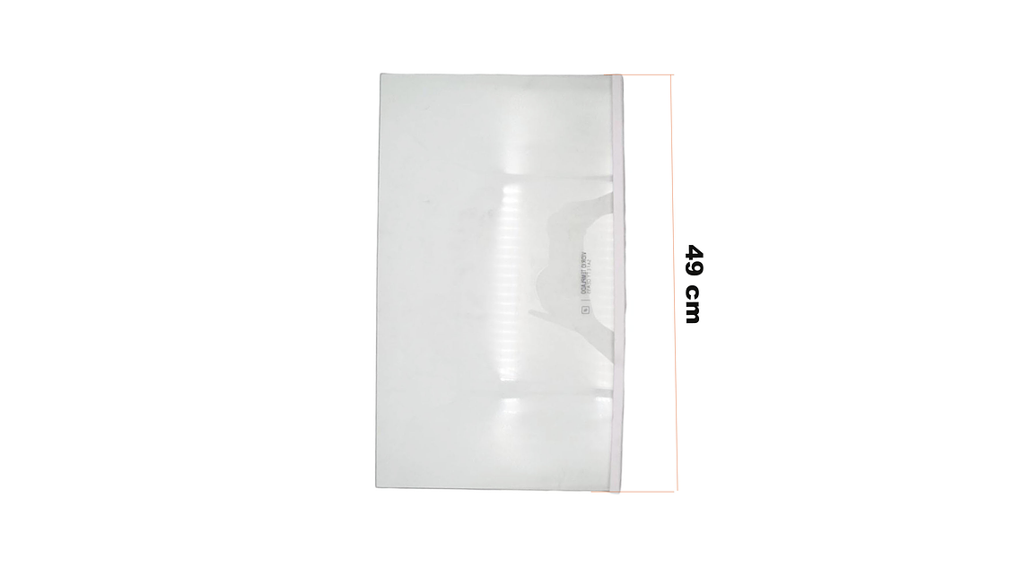 Repuesto Nevera Haceb Entrepaño En Vidrio Con Perfil Refrigerador 6