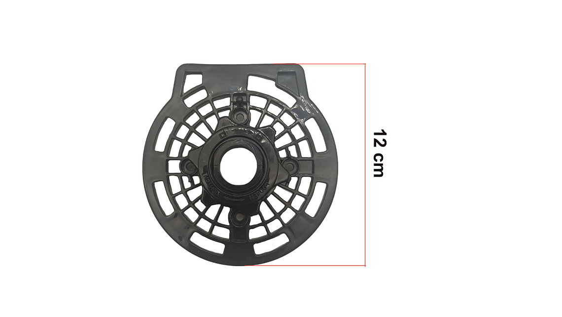 Repuesto Ventilador KALLEY K-V31N02 Negro Tapa Carcaza 5