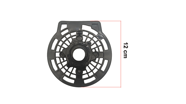 Repuesto Ventilador KALLEY K-V31N02 Negro Tapa Carcaza 5