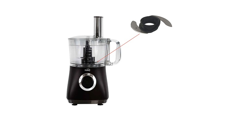 Repuesto Procesador de Alimentos KALLEY K-MPA500N Negro Cuchilla 5