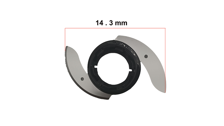 Repuesto Procesador de Alimentos KALLEY K-MPA500N Negro Cuchilla 6