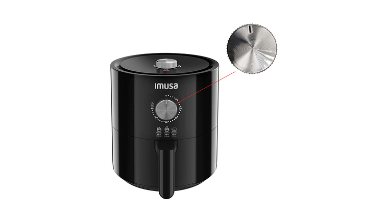 Perilla Minutero Para Freidora de Aire IMUSA 4,0 Litros  5