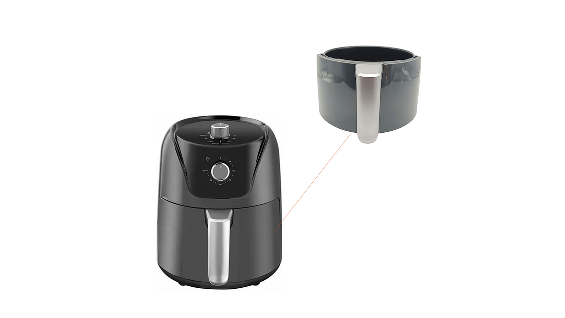 Tazón Interno Para Freidora Oster 4 Litros  4