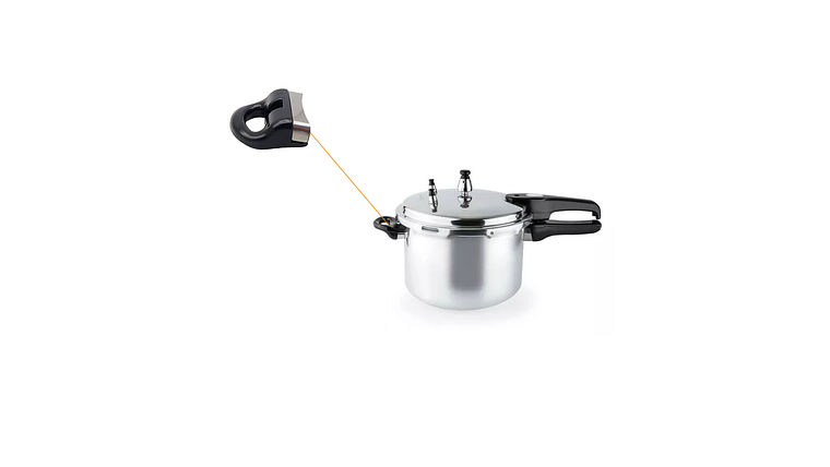 Repuesto Olla A Presion Kalley 6 Litros Asa Auxiliar 4