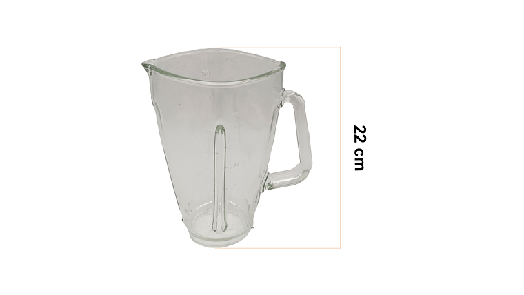 Vaso De Vidrio Para Licuadora Imusa Faciclic  5
