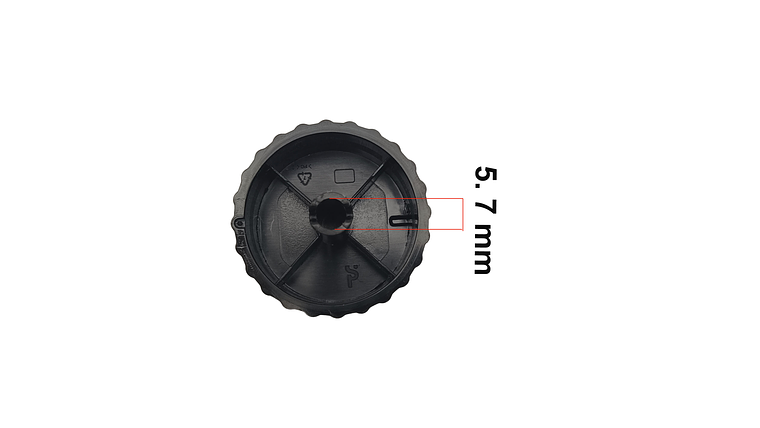 Perilla Temporizador Para Freidora Imusa Easy Fry One Ez3.5l 7