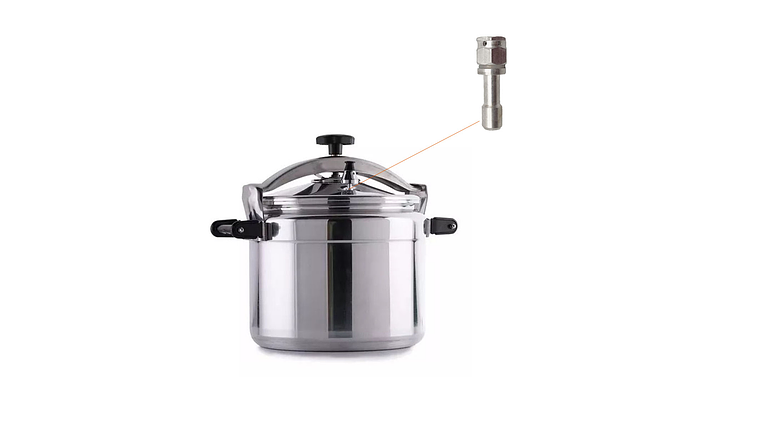 TUBO DE ESCAPE OLLA PRESION UNIVERSAL MAGNA 15 Y 25 LITROS 4