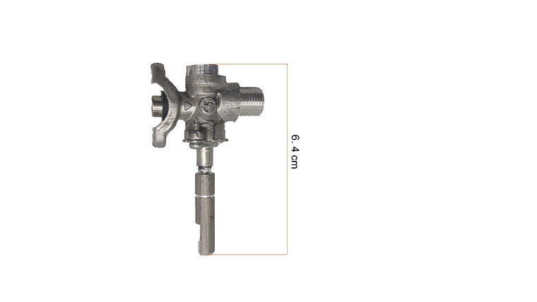 VALVULA ALUMINIO CORTA CUBIERTA HACEB   MODELO VIEJO 4