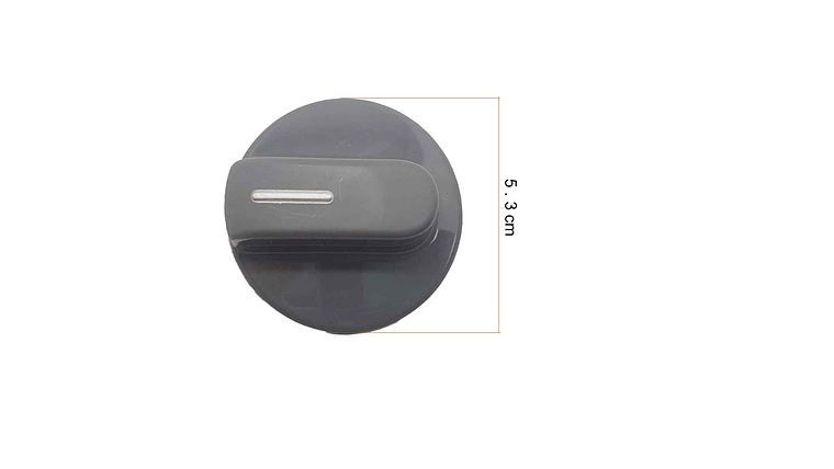 Perilla X4 Cora Frontal Gris- Plateado Estufa Haceb 4