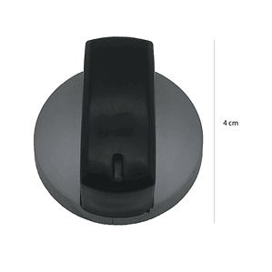 Perilla X4 Gris-Negro Frontal Estufa Continental