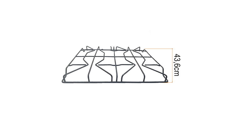 Parrilla Estufa Haceb Romero 6