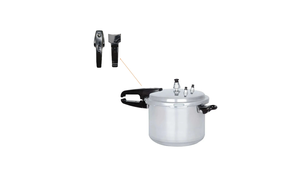 Repuesto Olla Kalley 6 Litros Manija Superior e Inferior 8