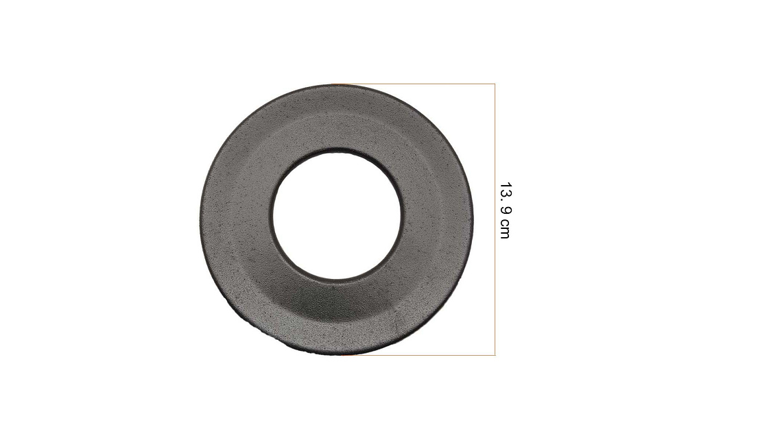 Tapa Externa Quemador 3 Corona Estufa Haceb Tandori 5