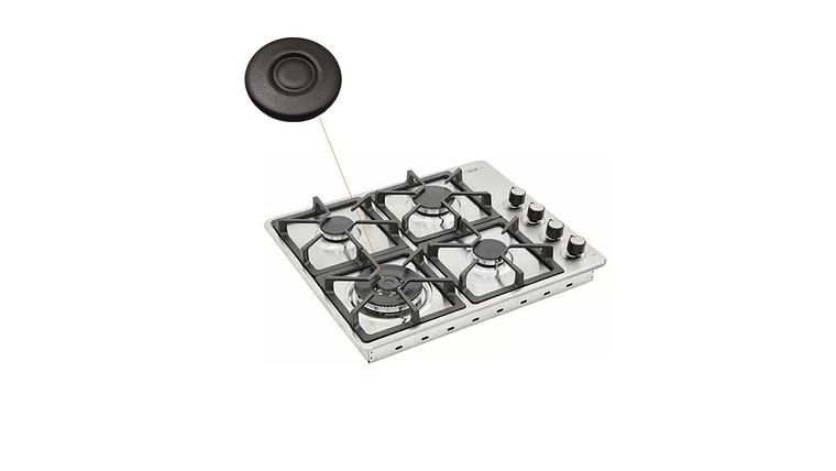 Tapa Interna Quemador 3 Corona Estufa Haceb Tandori 4