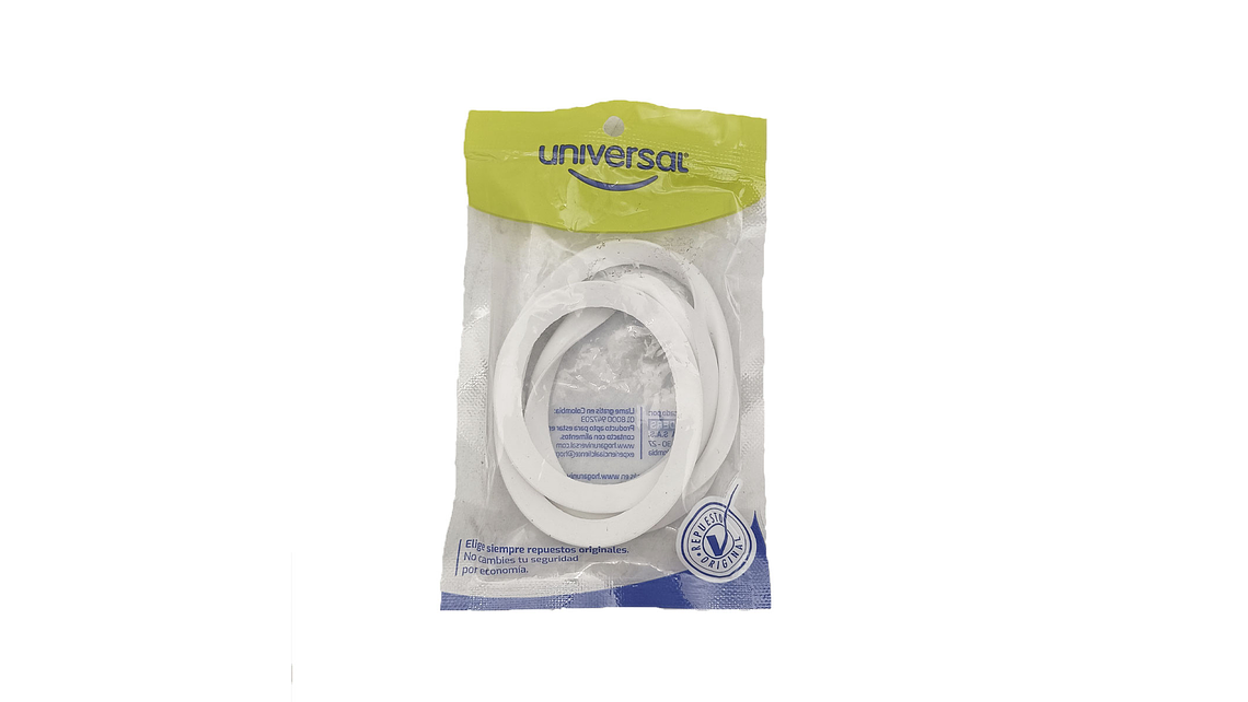 EMPAQUE  OLLA A PRESION UNIVERSAL 4- 6L CON PESTAÑA 3