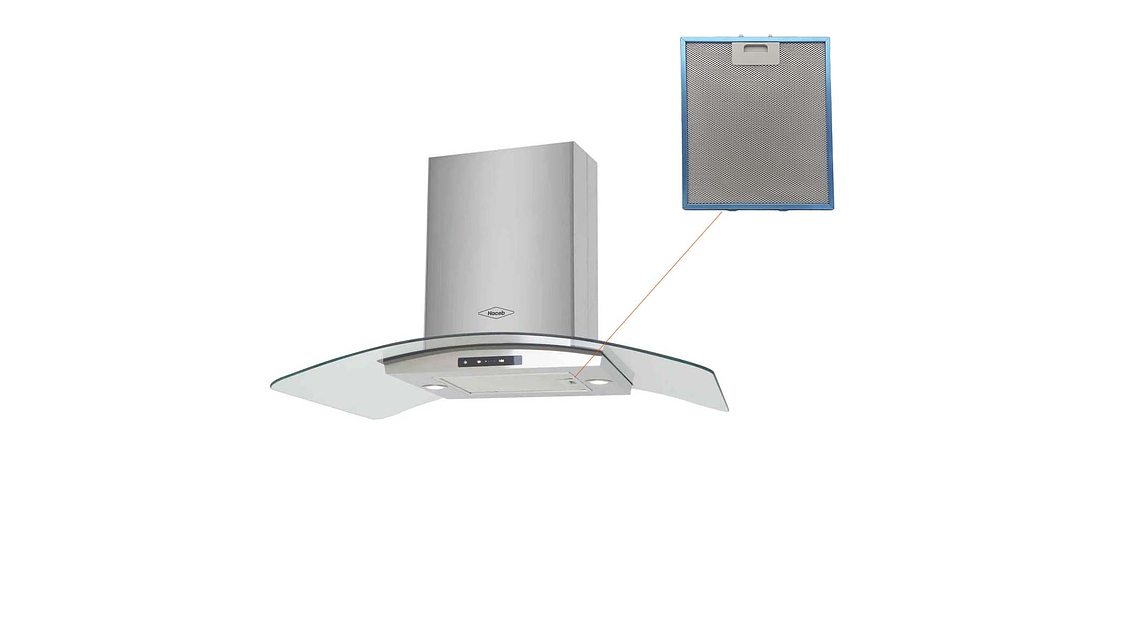 FILTRO GRASA CAMPANA HACEB ISLA O PENINSULA 4