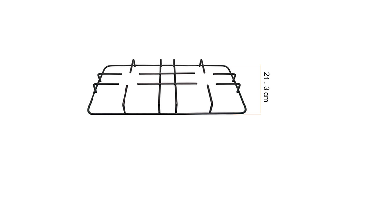PARRILLA RECTANGULAR CUBIERTA CONTINENTAL 7