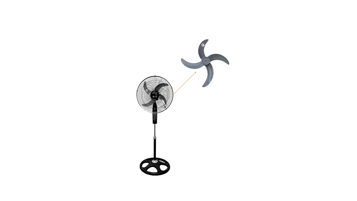 Hélice 4 Aspas Ventilador Altezza  2