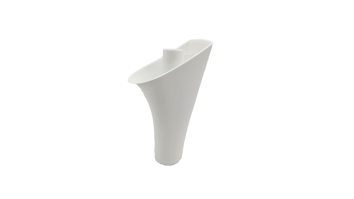 ACOPLE TUBO VENTILADOR SAMURAI  EXTREME BLANCO 1