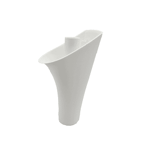 ACOPLE TUBO VENTILADOR SAMURAI  EXTREME BLANCO