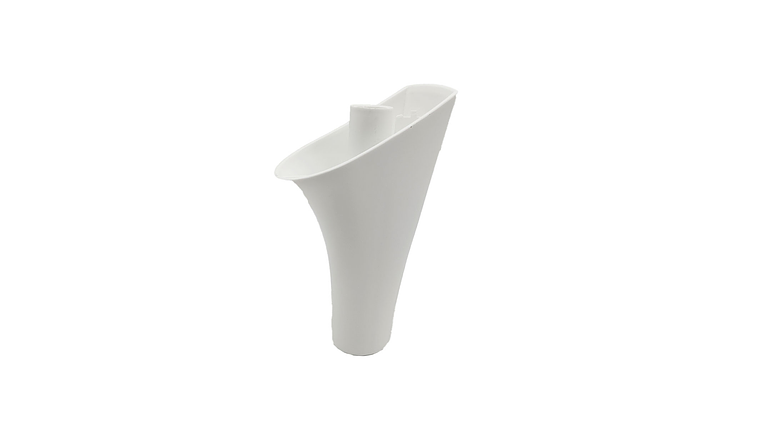 ACOPLE TUBO VENTILADOR SAMURAI  EXTREME BLANCO 1