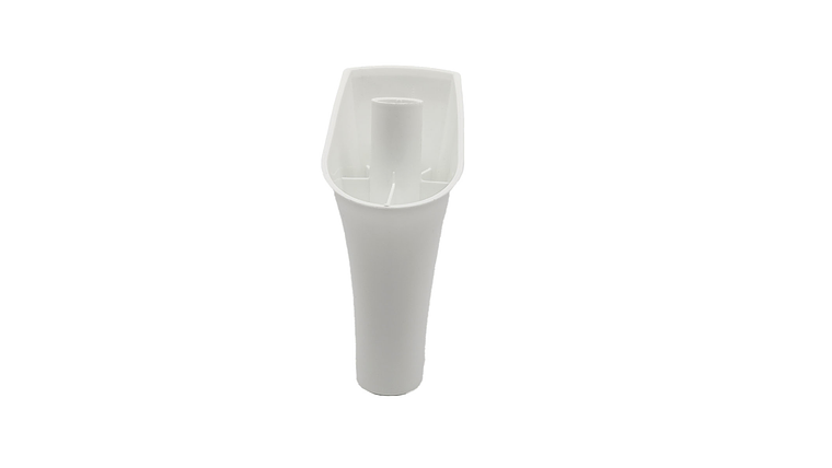 ACOPLE TUBO VENTILADOR SAMURAI  EXTREME BLANCO 2