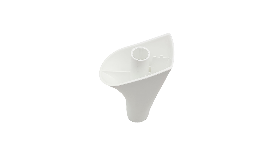 ACOPLE TUBO VENTILADOR SAMURAI  EXTREME BLANCO 3