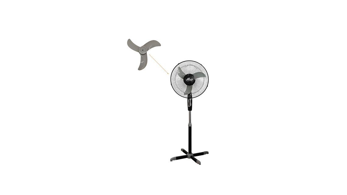 VENTAVIOLA 3 PUNTAS VENTILADOR ALTEZZA 16