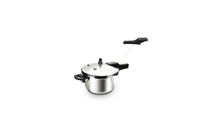 Manija Tapa Olla A Presion en Acero Inox Home Elements 4.2 y 5.6 litros 6