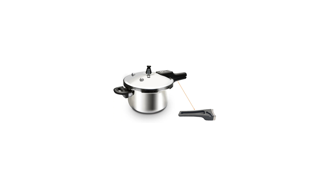 Manija Cuerpo Olla A Presion en Acero Inox Home Elements 4.2 y 5.6 litros 5