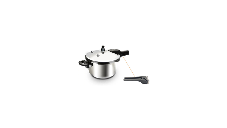 Manija Cuerpo Olla A Presion en Acero Inox Home Elements 4.2 y 5.6 litros 5