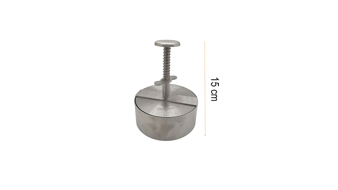 Molde de Hamburguesas en Acero Inoxidable 5