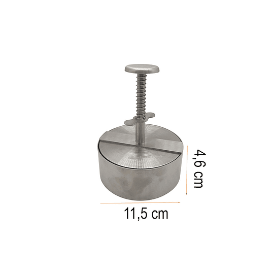 Molde de Hamburguesas en Acero Inoxidable