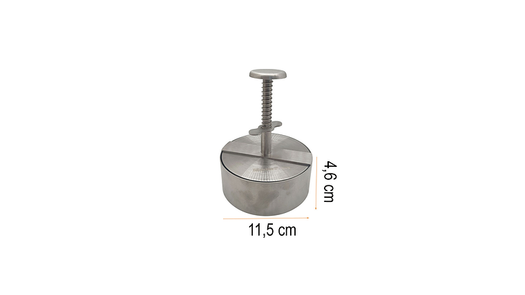 Molde de Hamburguesas en Acero Inoxidable 6
