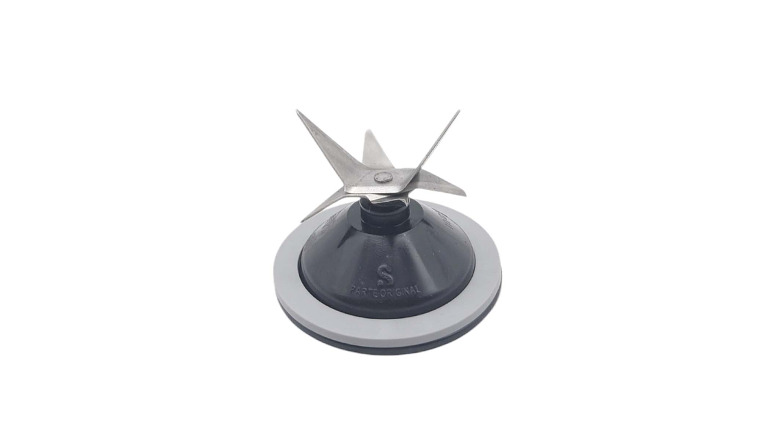 Cuchilla 6 Aspas + Empaque Licuadora Imusa Infinity 4