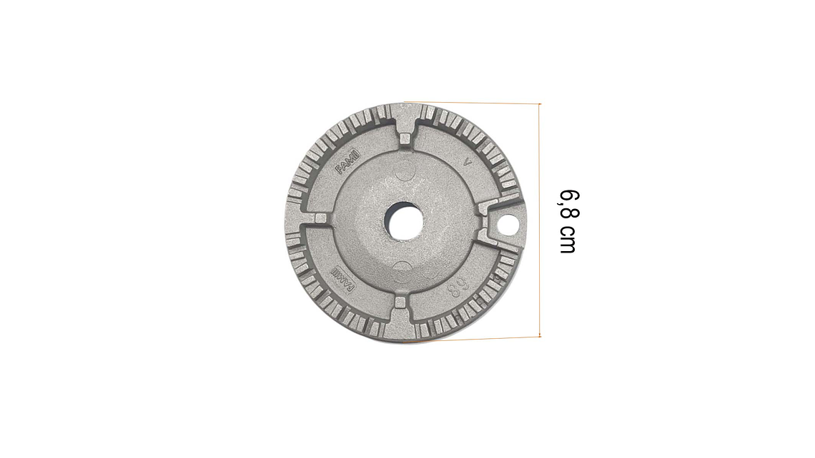 DIFUSOR SEMIRAPIDO ESTUFA MABE 4