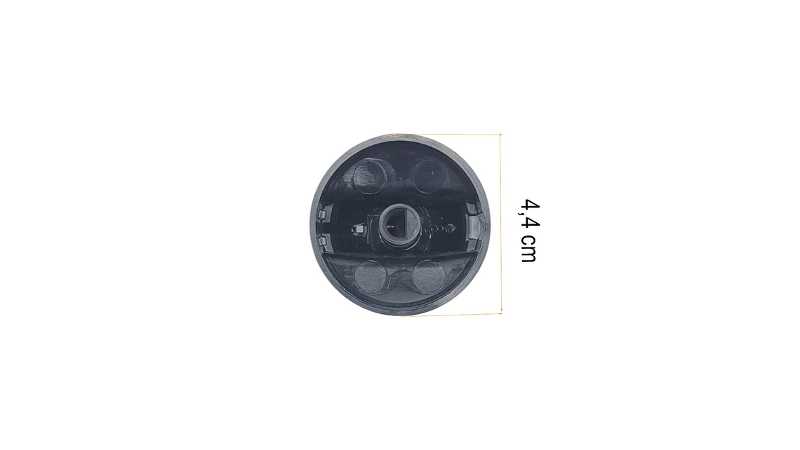 PERILLA CUBIERTA NEGRA ESTUFA MABE 4